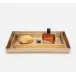 Verum Antique Brass Trays 13.5"L x 10.5"W x 1.5"H, Set of 2