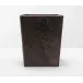 Hyde Brown Rec. Wastebasket Rectangular: 11.5"L x 9.5"W x 14"H