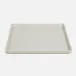Marcel Light Gray Desk Tray Large: 9"L x 9"W x 1"H Pack of 2