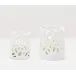 Perth White Coral Hurricane Large Porcelain