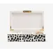 Malmo Dalmation Print Jewelry Box Large Hair-On Hide