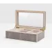 Rennes Sand Jewelry Box Large Realistic Faux Shagreen