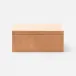Selby Aged Camel Accent Box Medium Aged Camel Full-Grain Leather