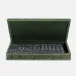 Keokee #Dnr# Deep Green Domino Box Set Oversized Velvet