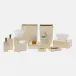 Callas Gold/White Bath Accessories