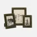 Juneau Deep Green Velvet Picture Frames