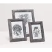 Oxford Cool Gray Realistic Faux Shagreen Picture Frames