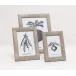 Oxford Sand Realistic Faux Shagreen Picture Frames