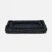 Chelston Indigo Blue Bath Trays 15"L x 11.5"W x 1.5"H, 11"L x 7.5"W x 1.5"H, Set of 2