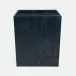 Arles Navy Wastebasket Rectangular: 10"L x 8"W x 11"H