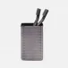 Adelaide Pewter Brush Holder 3"L x 3"W x 4.5"H