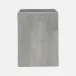 Arles Light Gray Wastebasket Square Straight Faux Horn