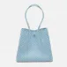 Izmir Blue/White Shopper Bag Recycled Plastic