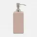 Victoria Dusty Rose Soap Pump 2.5"L x 2.5"W x 7.5"H