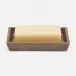 Westerly Oak Soap Dish Rectangular Tapered Veneer