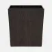 Westerly Dark Oak Wastebasket Rectangular Tapered Veneer