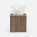 Westerly Oak Tissue Box Square Straight Veneer