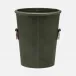 Ogden Forest Wastebasket Small Round Full-Grain Leather