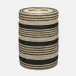 Olinda Black/Natural Hamper Round Seagrass