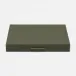 Sebina Forest Green Backgammon Full-Grain Leather Large