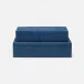 Zamora Navy Box 13"L x 6.5"W x 2.5"H, 14.5"L x 8.5"W x 3.5"H, Set of 2