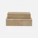 Zamora Sand Box 13"L x 6.5"W x 2.5"H, 14.5"L x 8.5"W x 3.5"H, Set of 2