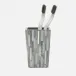 Cortona Gray Brush Holder 3"L x 3"W x 4.5"H
