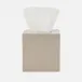 Cordoba Sand Burlap Tissue Box 5.5"L x 5.5"W x 5.5"H