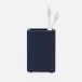 Ghent Navy Brush Holder 3"L x 3"W x 4.5"H