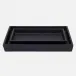 Ghent Navy Bath Trays 13.5"L x 10.5"W x 1.5"H, 11"L x 6.5"W x 1.5"H, Set of 2