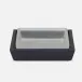 Ghent Navy Soap Dish 6"L x 5"W x 1.5"H