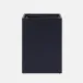 Ghent Navy Wastebasket Square: 8"L x 8"W x 11"H
