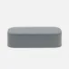 Dozza Dark Gray Accent Box Xlarge Full-Grain Leather Pack/2