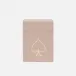 Aira Dusty Rose Card Box Full-Grain Leather