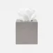 Charlotte Pewter Tissue Box 5.5"L x 5.5"W x 6"H