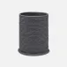 Dalton Dark Gray Wastebasket Round Rattan