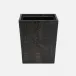 Hawen Dark Mushroom Wastebasket Square: 9"L x 9"W x 11"H