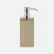 Maranello Taupe/Brown Soap Pump 2.5"L x 2.5"W x 7"H
