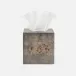 Bern Ash Gray Tissue Box Square Straight Mappa Burl