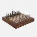 Windsor Dark Honey Chess Game Set Mappa Burl