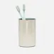Hagen Shiny Nickel Brush Holder 3"D x 4.5"H