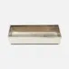 Hagen Shiny Nickel Soap Dish 6.5"L x 4.5"W x 1"H