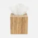 Sumter Natural Tissue Box Square Straight Hemp