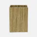 Sumter Olive Wastebasket Square Straight Hemp