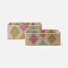 Cora Multicolor Storage Basket Rectangular Straight Seagrass, Set Of 2