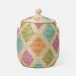 Cora Multicolor Hamper Small: 17.75"D x 24"H