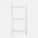 Albi Clear Wall Hanging Towel Rack Small: 20"L x 3.5"W x 36"H