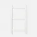 Ramsey Bright White Wall Hanging Towel Rack Small: 20"L x 4"W x 36"H