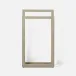 Ramsey Sand Freestanding Towel Rack Small: 20"L x 4"W x 36"H
