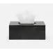Arles Dark Tissue Box Rectangular Straight Faux Horn